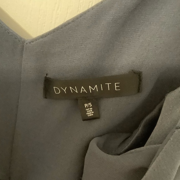 Dynamite navy blue/grey dress - Picture 3 of 3